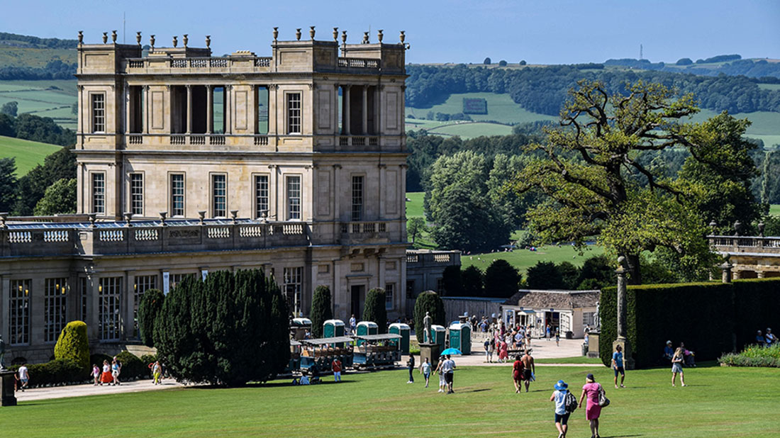 Historic house using a ticketing system